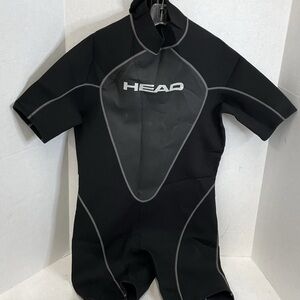 Head Black/Gray Wave 2.5mm Shorty Wetsuit Men's Size 2XL new w/Tag